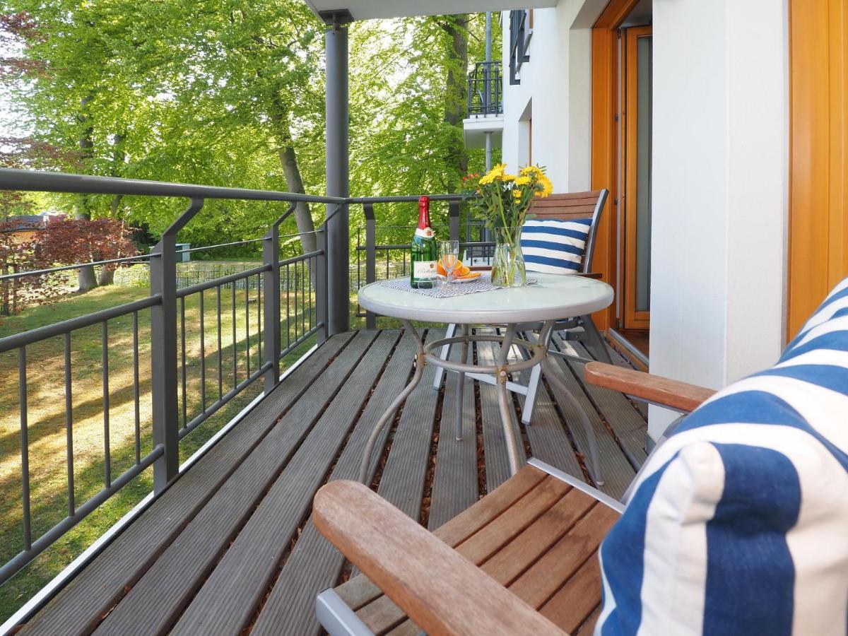 Kaiservillen Heringsdorf - 1-Raum-Ferienwohnung Mit Balkon D113 Esterno foto