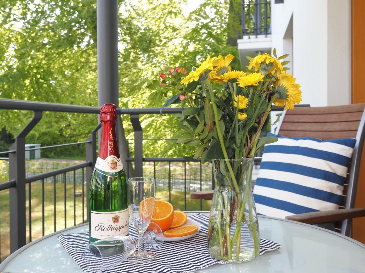 Kaiservillen Heringsdorf - 1-Raum-Ferienwohnung Mit Balkon D113 Esterno foto