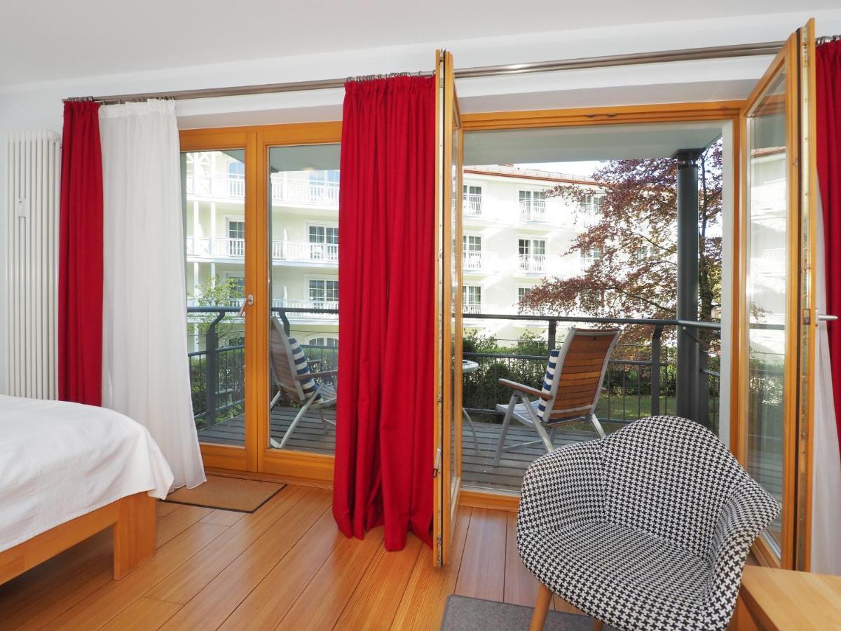 Kaiservillen Heringsdorf - 1-Raum-Ferienwohnung Mit Balkon D113 Esterno foto